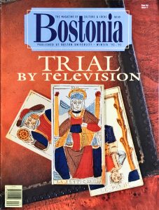Bostonia, Boston University, Winter 92-93, cover illustrations of tarot cards by Stuart R. Kaplan, copyright 1986. Includes "Still Lives of Picasso in a Major Exhibition" by Alberto de Lacerda, pp. 34-35