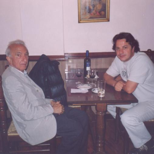 With Fernando Alves, London, 2005
