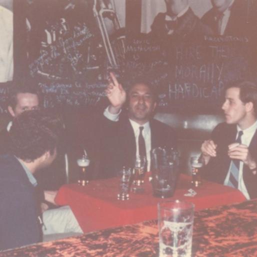 With Daniel Cervenka and friends, Austin, Texas, 1967