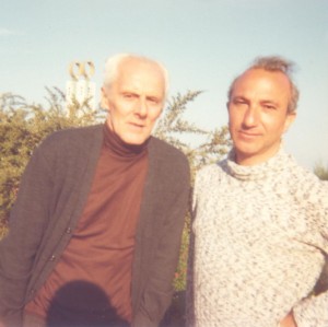 With Mário Cesariny, Lisbon, 1978